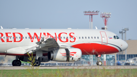 Airbus A320 аэропорт Домодедово