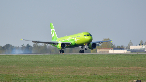 Airbus A320 аэропорт Домодедово