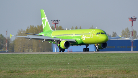 Airbus A320 аэропорт Домодедово