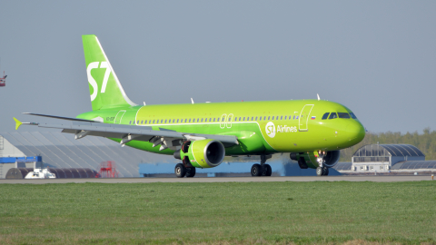Airbus A320 аэропорт Домодедово