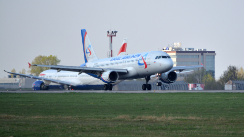 Airbus A320 аэропорт Домодедово