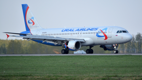 Airbus A320 аэропорт Домодедово