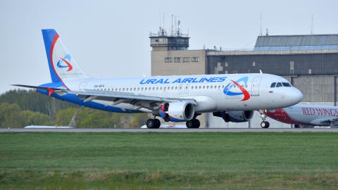 Airbus A320 аэропорт Домодедово