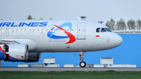 Airbus A320 аэропорт Домодедово