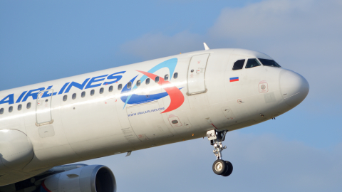 Airbus A321 аэропорт Домодедово