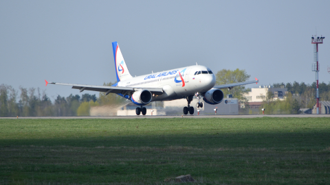 Airbus A320 аэропорт Домодедово