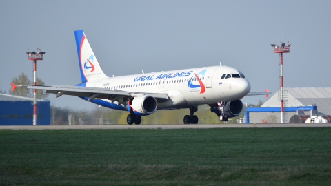 Airbus A320 аэропорт Домодедово