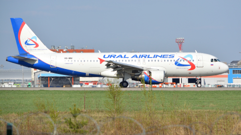 Airbus A320 аэропорт Домодедово