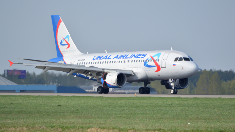 Airbus A319 аэропорт Домодедово