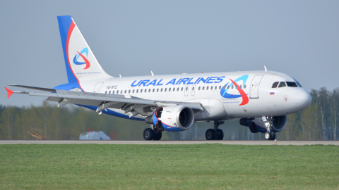 Airbus A319 аэропорт Домодедово