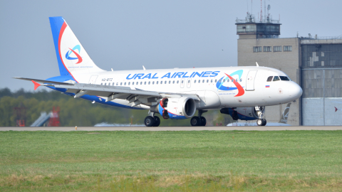 Airbus A319 аэропорт Домодедово