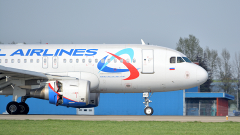 Airbus A319 аэропорт Домодедово