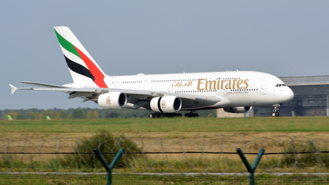 Airbus A380 аэропорт Домодедово