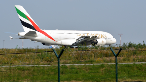 Airbus A380 аэропорт Домодедово