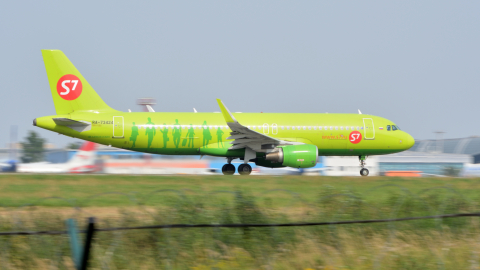 Airbus A320 аэропорт Домодедово