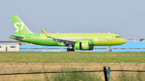 Airbus A320 аэропорт Домодедово