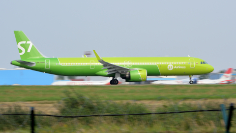 Airbus A321 аэропорт Домодедово