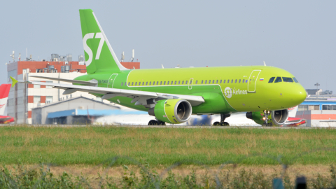 Airbus A319 аэропорт Домодедово