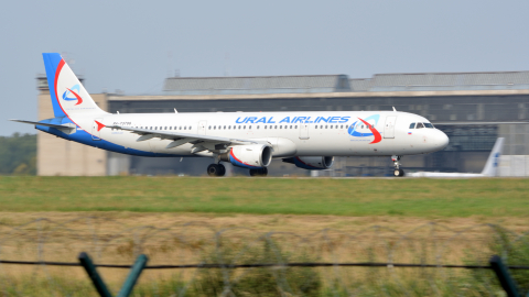 Airbus A321 аэропорт Домодедово