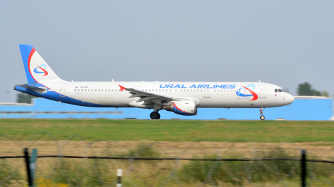 Airbus A321 аэропорт Домодедово