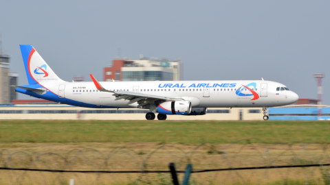 Airbus A321 аэропорт Домодедово