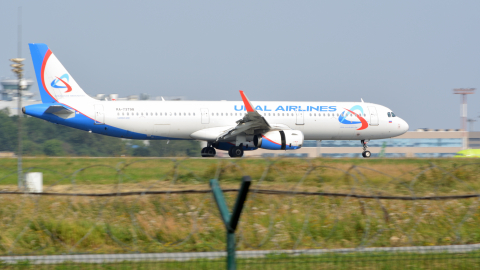 Airbus A321 аэропорт Домодедово