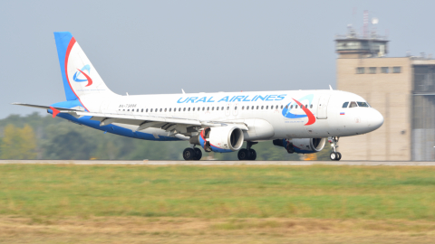 Airbus A320 аэропорт Домодедово