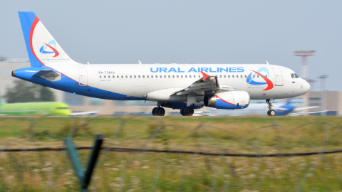 Airbus A320 аэропорт Домодедово