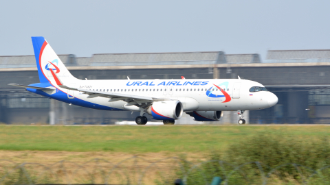 Airbus A320 аэропорт Домодедово